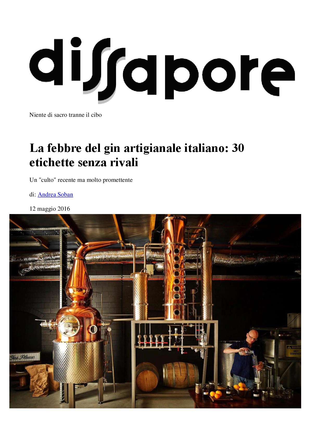 Dissapore-recensione pure sardinia